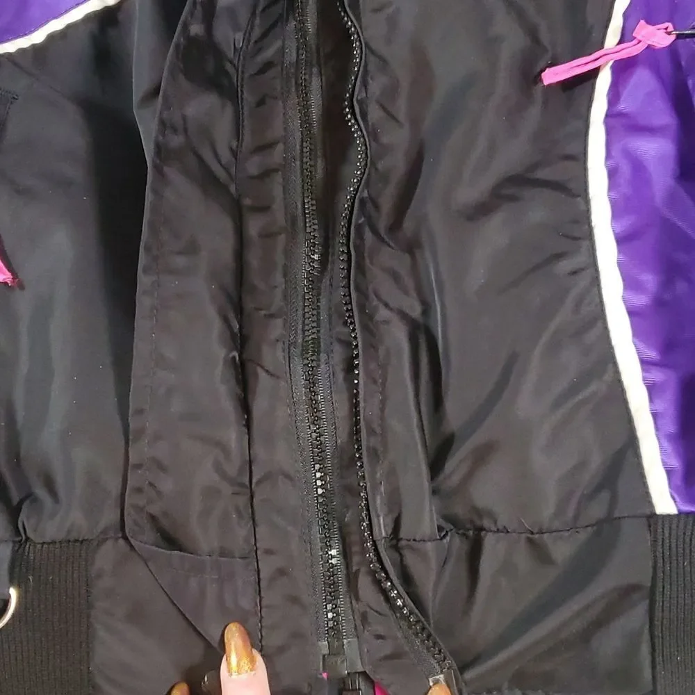 Retro Arctic Cat Women's Legend Neon 2-in-1 Snowmobile Jacket‎ Coat Size Medium